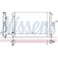 Радіатор NISSENS 637613