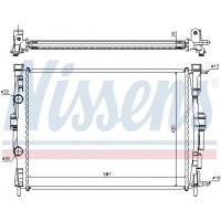 Радіатор системи охолодження NISSENS 63765A