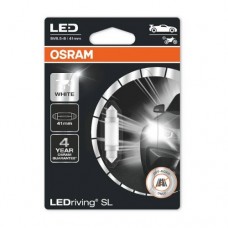 Лампа світлодіодна Osram LED (0,5W 12V SV8.5) OSRAM 6413DWP-01B