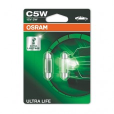 Автолампа Osram 5W 12V SV8,5 OSRAM 6418ULT-02B