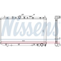 Радіатор NISSENS 64643A