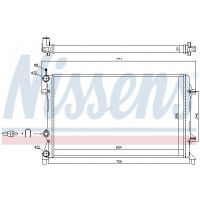 Радіатор NISSENS 65321