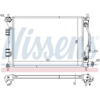 Радіатор охолодження двигуна NISSENS 675014