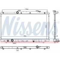 Радіатор системи охолодження NISSENS 681375