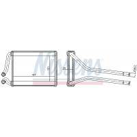 Радіатор обігріву салона NISSENS 77537