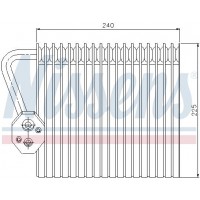 Випарник NISSENS 92167