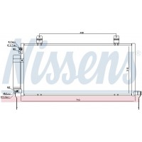 Конденсатор без хладогену NISSENS 940164