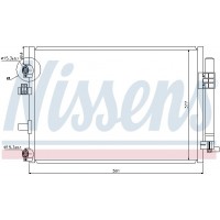 Конденсатор без хладогену NISSENS 940182