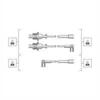 Комплект ізольованих проводів для свічок запалення MAGNETI MARELLI 941319170118