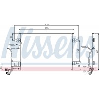 Конденсатор без хладогену NISSENS 94594