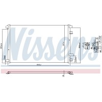 Конденсатор без хладогену NISSENS 94626