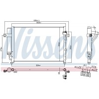 Конденсатор без хладогену NISSENS 94646