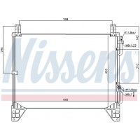 Конденсатор без хладогену NISSENS 94861