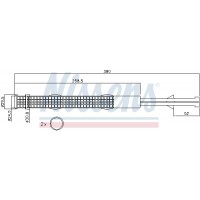 Осушувач кондиціонера NISSENS 95359