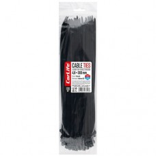 Хомути пластикові Carlife чорні 4,8x300 100шт CARLIFE BL4.8x300
