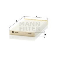 Повітряний фільтр салону MANN-FILTER CU 15001