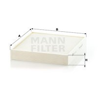 Повітряний фільтр салону MANN-FILTER CU 26010