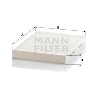 Повітряний фільтр салону MANN-FILTER CU 2842