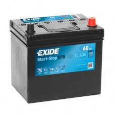 Акумулятор Exide Start-Stop EFB (232×173×225), 60Ач, 520А, R+ EXIDE EL604