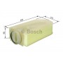 Фільтр повітря BOSCH F026400133