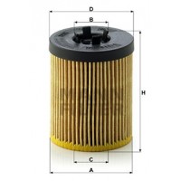 Фільтр оливи MANN-FILTER HU 611/1X