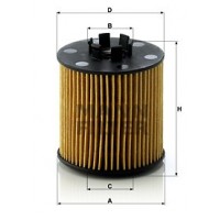 Фільтр оливи MANN-FILTER HU 712/6X