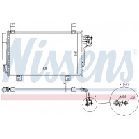 Конденсатор без хладогену NISSENS 940326