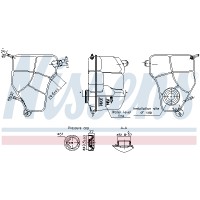 Розширювальний бачок NISSENS 996360