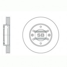 Диск гальмівний SANGSIN SD1031