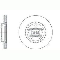 Гальмівний диск SANGSIN SD1071