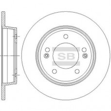 Гальмівний диск SANGSIN SD1085
