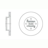 Гальмівний диск SANGSIN SD2010