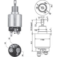 Втягуюче реле MAGNETI MARELLI 940113050344