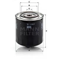 Фільтр оливи MANN-FILTER W 1130/1