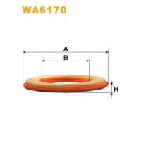 Фільтр повітря WIX FILTERS WA6170