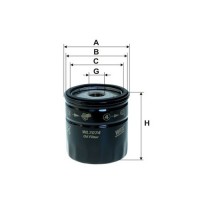 Фільтр оливи WIX FILTERS WL7074-12