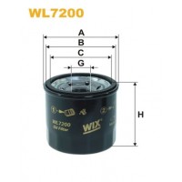 Фільтр оливи WIX FILTERS WL7200