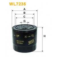 Фільтр оливи WIX FILTERS WL7235