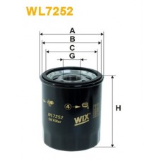 Фільтр оливи WIX FILTERS WL7252