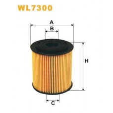 Фільтр оливи WIX FILTERS WL7300