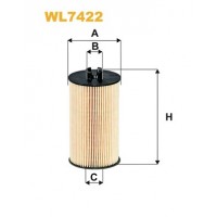 Фільтр оливи WIX FILTERS WL7422