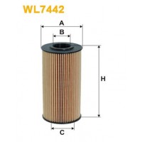 Фільтр оливи WIX FILTERS WL7442