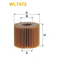 Фільтр оливи WIX FILTERS WL7472