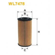 Фільтр оливи WIX FILTERS WL7478