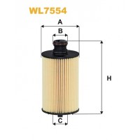 Фільтр оливи WIX FILTERS WL7554