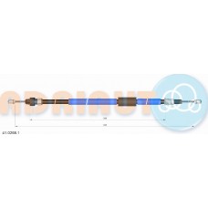 Adriauto 41.0268.1 - Трос. паркувальна гальмівна система Clio 3 Modus