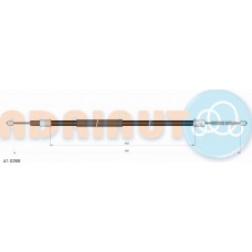 Adriauto 41.0268 - ADRIAUTO RENAULT трос ручного гальма задн. прав. Trafic 8-85-