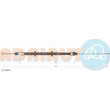 Adriauto 41.0239.2 - ADRIAUTO RENAULT трос ручного гальма Kangoo II лів-пр. диск. дл. база 2392-1297mm