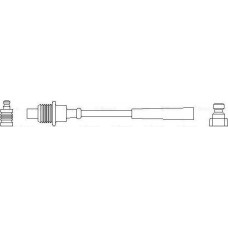 BOSCH 0986356151 - BOSCH J70 дріт високого напруги CITROEN 1.6 85-94 PEUGEOT 1.6-1.9