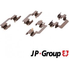 JP Group 1163650710 - Комплект приладдя, накладка дискового гальма